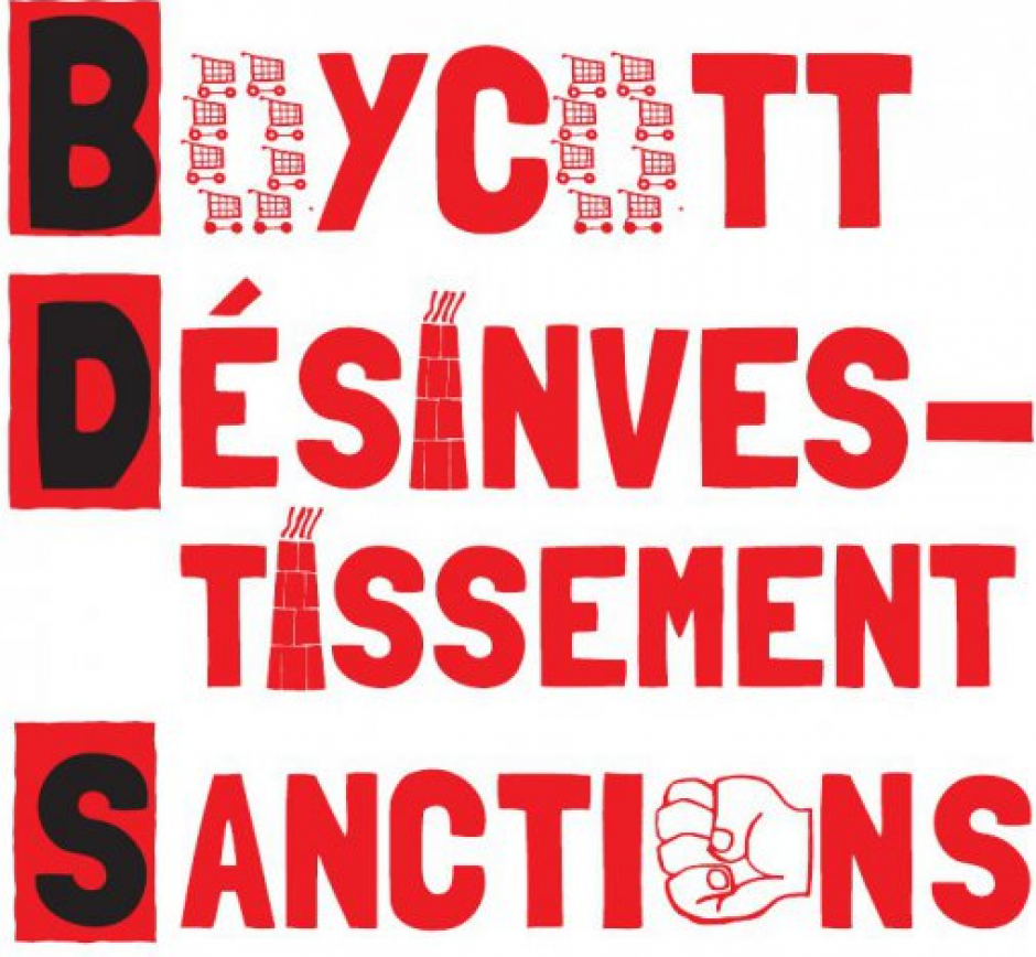 Déclaration du PCF: Campagnes BDS (boycott, désinvestissement, sanctions)